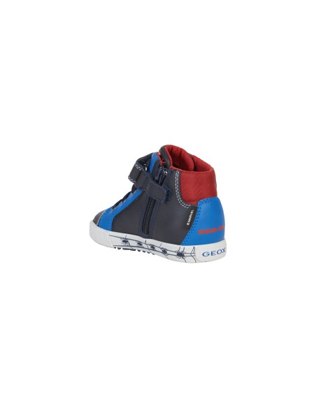 Zapatilla alta Geox Kilwi Boy con estampado Spiderman