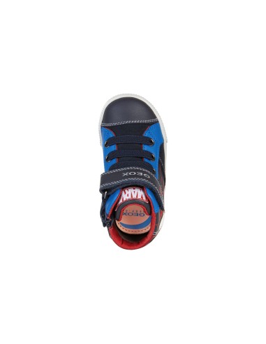 Zapatilla alta Geox Kilwi Boy con estampado Spiderman