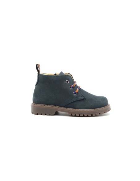 Walkey ankle boot Made in Italy for children in nubuck