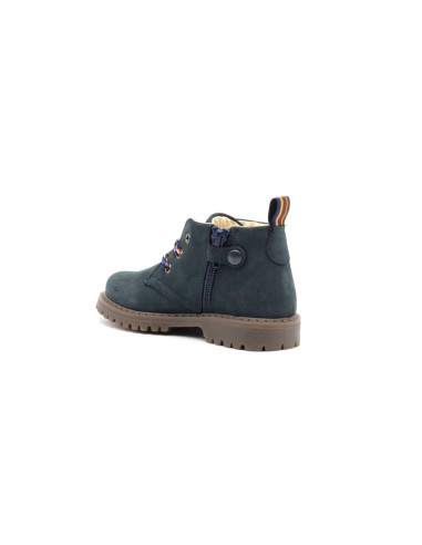 Botín Walkey Made in Italy para niños en nubuck