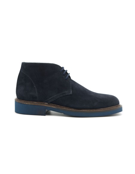 Bottine pour homme Exton Made in Italy en cuir suédé