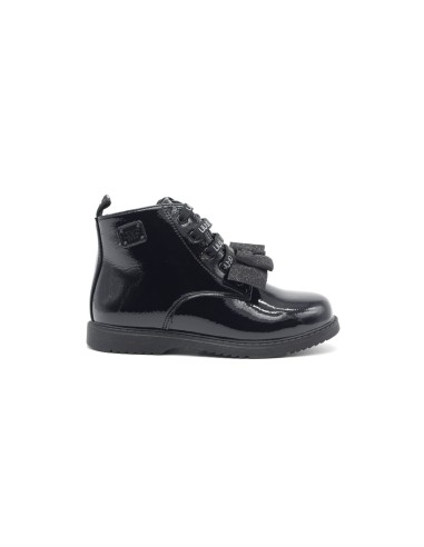Liu Jo modèle Pat 112 fille amphibie en cuir verni avec noeud