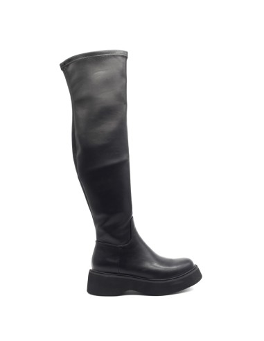 Cafe 'Noir Stiefel über dem Knie Stretch Frau