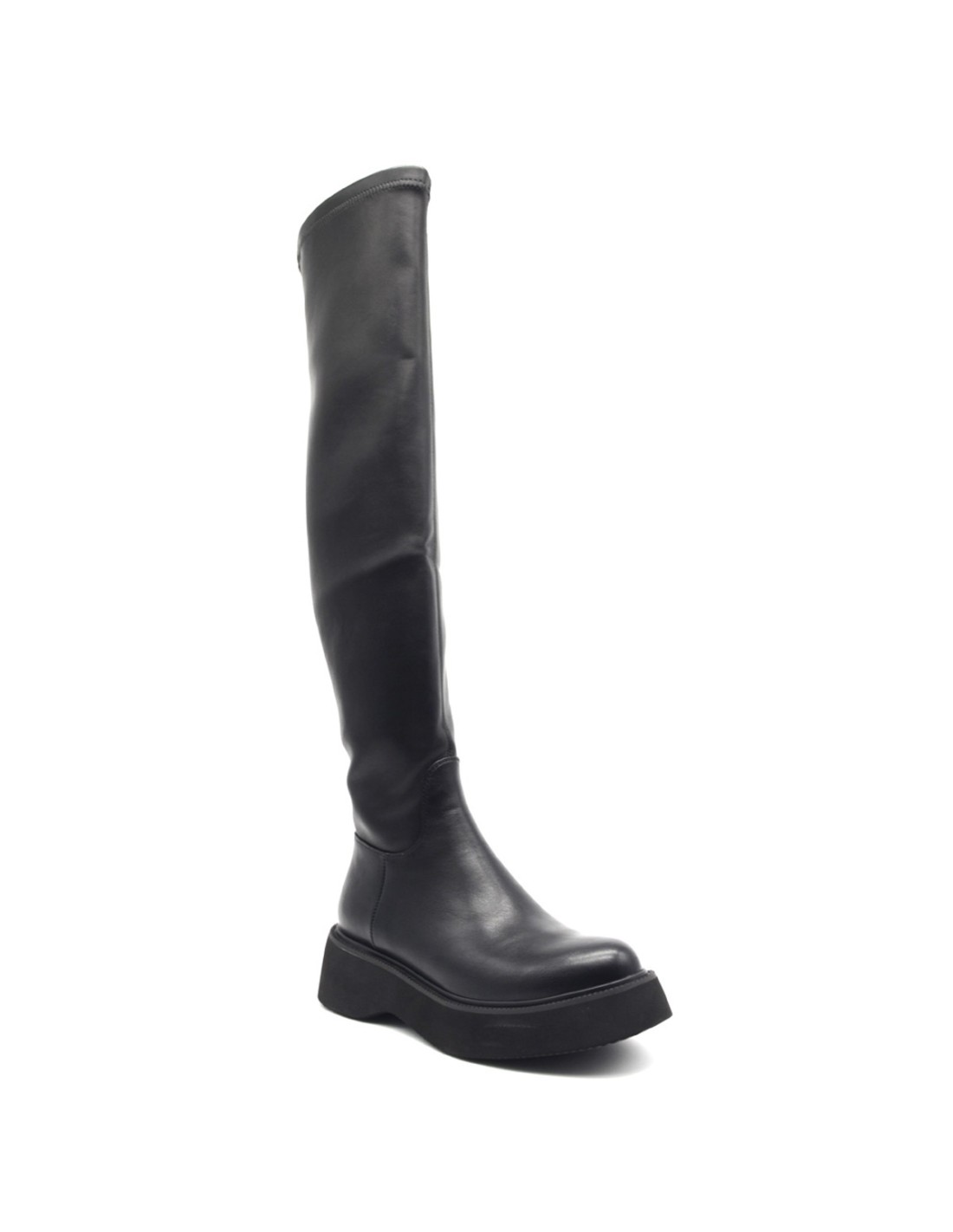 Bottes Vince Blythe Au-dessus Du Genou Noires Taille 37,5 - Talon 75mm, Cuir, Occasion