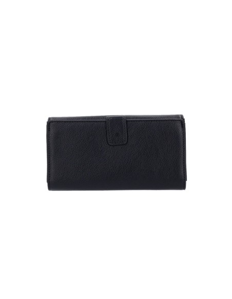 Portefeuille femme Clemí City en cuir synthétique avec rabat
