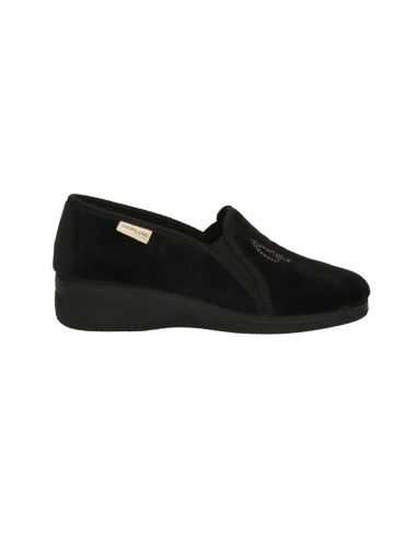 Grunland model Irae woman slipper in fabric with felt lining