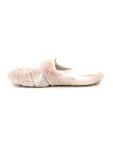Pantuflas de mujer Grunland Gaye en cálido tejido efecto felpa