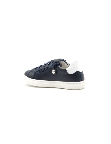 Walkey-Sneaker Made in Italy für Jungen aus Leder mit Innenreißverschluss