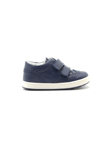 Chaussure premiers pas Balducci pour bébé en cuir avec détails richelieu
