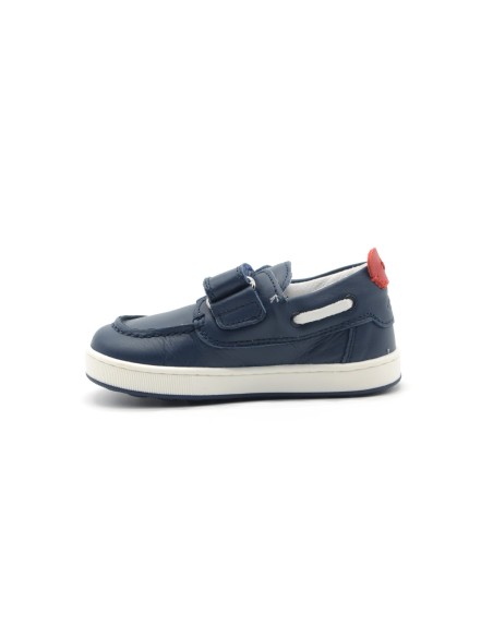 Mocasín elegante Balducci Made in Italy para niño en piel con correa