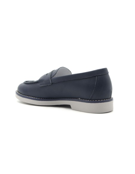 Nero Giardini elegante mocasín bebé en piel con antifaz