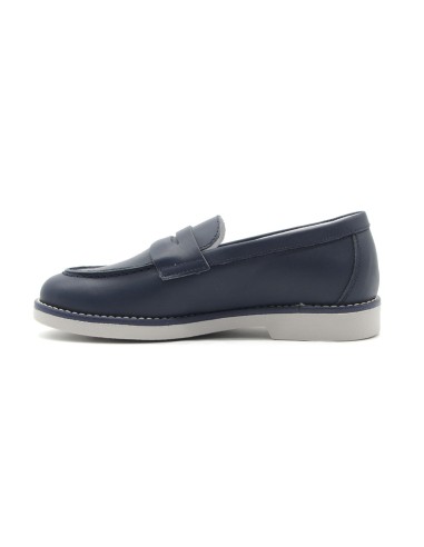 Nero Giardini mocassino elegante bambino in pelle con mascherina