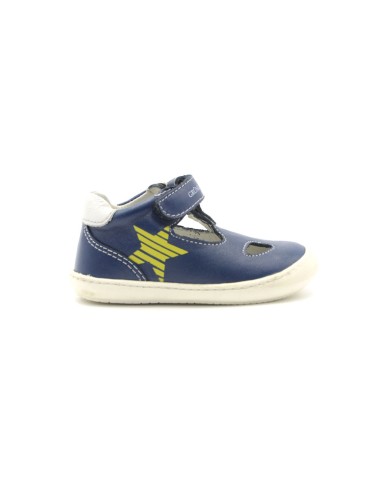 Grunland Spic model baby first step shoe with two little eyes