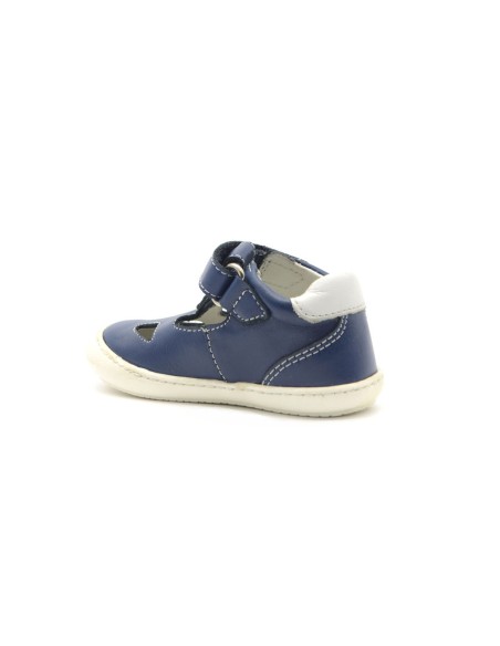 Grunland Spic model baby first step shoe with two little eyes