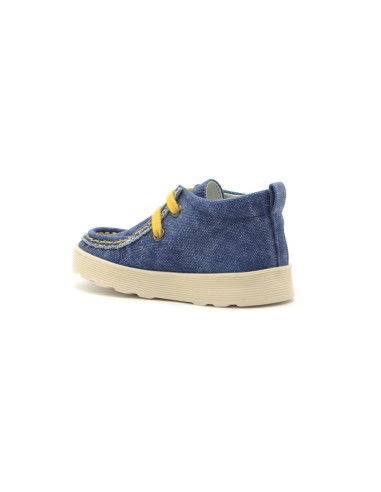 Zapato primeros pasos de niño Falcotto Amsta en tejido efecto jeans