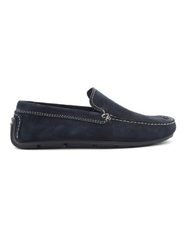 Studio Mode men's sporty moccasin in suede