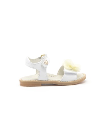 Sandalia elegante Walkey Made in Italy para niña en piel