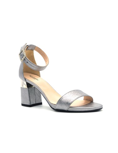 Nero Giardini sandalo elegante in pelle laminata con cinturino