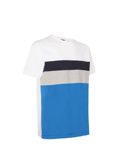 T-shirt col rond homme Geox en jersey de coton bio