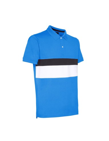 Herren-Poloshirt von Geox aus Baumwoll-Piqué mit Strickkragen