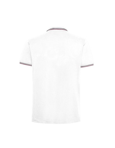 Polo homme Geox en piqué de coton avec col en maille
