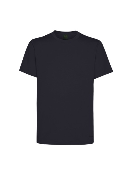 Geox Herren-T-Shirt mit Rundhalsausschnitt aus Bio-Baumwolljersey