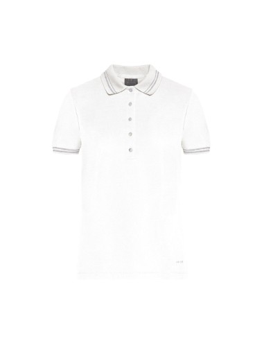 Damen-Poloshirt von Geox aus Baumwoll-Piqué mit Strickkragen