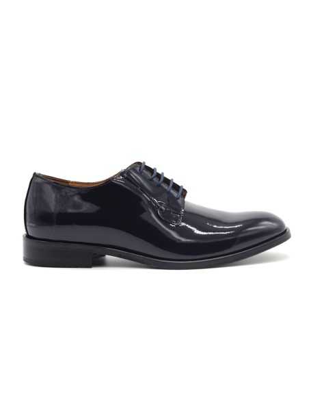 Rogal's Herren-Derby-Schuh für Zeremonien aus Lackleder mit Ledersohle