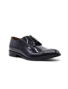 Rogal's Herren-Derby-Schuh für Zeremonien aus Lackleder mit Ledersohle 2