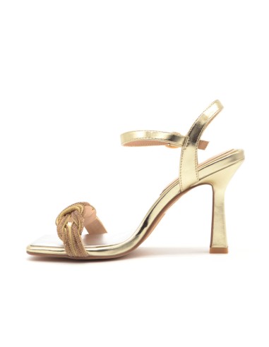 Cafè Noir elegant woman sandal with rhinestones and high heel