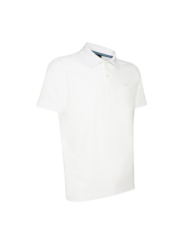 Polo homme Geox en piqué de coton avec col en maille