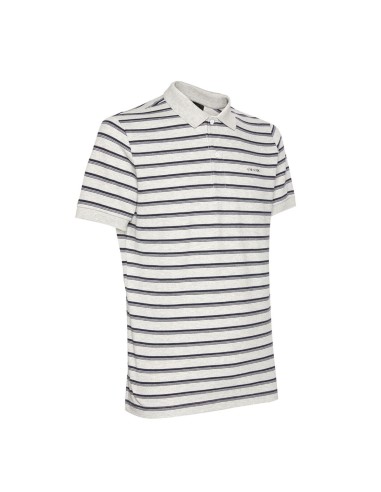 Geox men's polo shirt in cotton piqué with knit collar