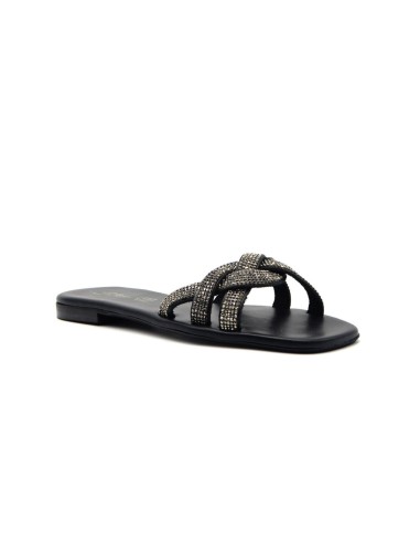 S. Piero sandale élégante pour femme avec bande en strass