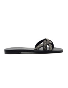 S. Piero sandal with rhinestone band
