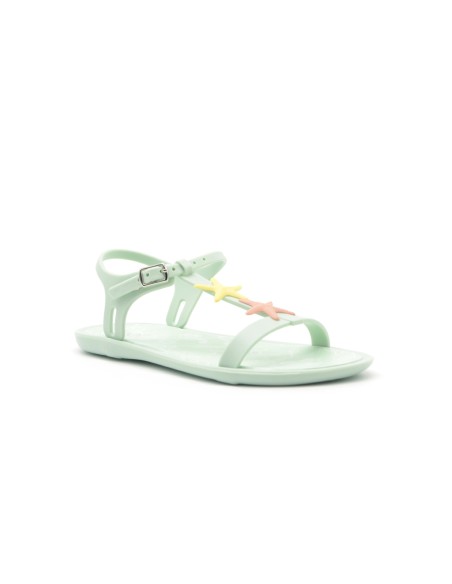 Igor model Tricia Estrella rubber sea sandal with starfish