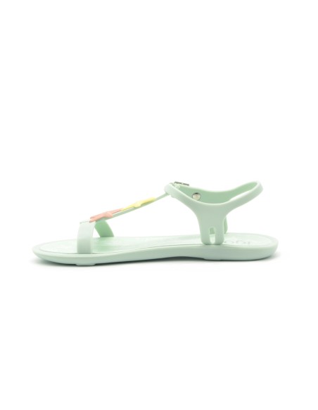Igor model Tricia Estrella rubber sea sandal with starfish