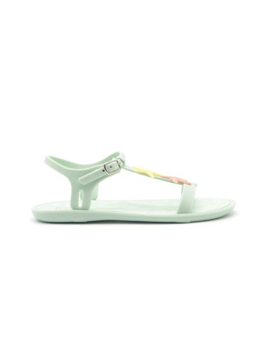 Igor model Tricia Estrella rubber sea sandal with starfish