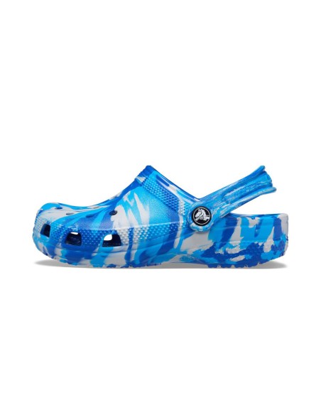 Crocs Classic Marbled Clog T Kinderclog mit verstellbarem Riemen