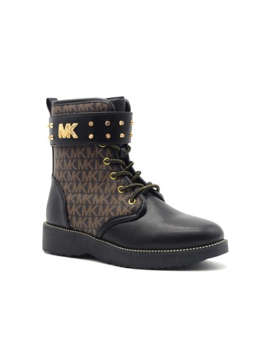 Botas anfibias Michael Kors Haskell Studs para niña y niño con inserciones de logo