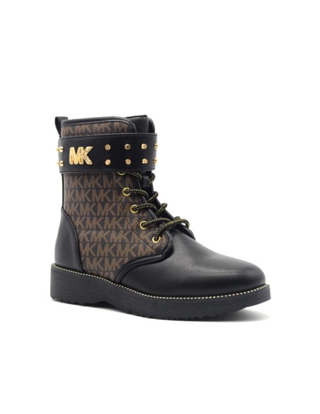 Michael Kors Haskell Studs amphibian boots for girls and boys with logo inserts