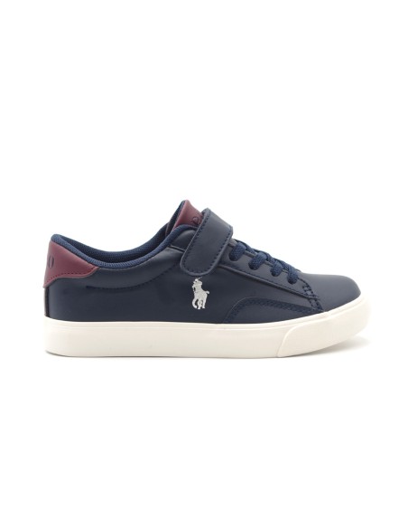 Baskets enfant en éco-cuir Polo Ralph Lauren Theron V Ps avec logo