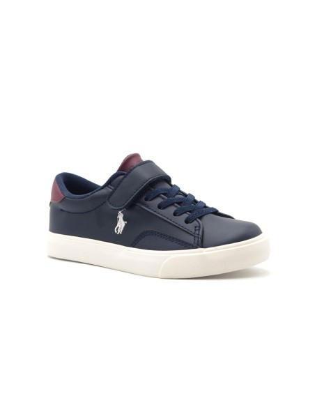 Baskets enfant en éco-cuir Polo Ralph Lauren Theron V Ps avec logo