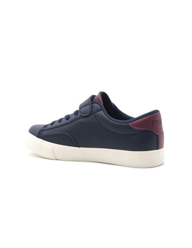 Baskets enfant en éco-cuir Polo Ralph Lauren Theron V Ps avec logo
