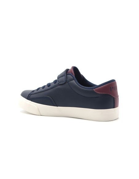Baskets enfant en éco-cuir Polo Ralph Lauren Theron V Ps avec logo