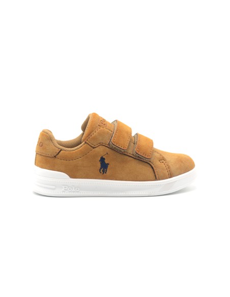 Baskets enfant Polo Ralph Lauren Heritage Court II avec logo latéral