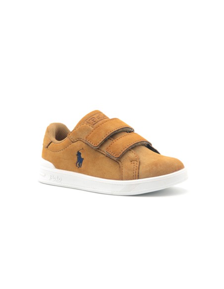 Baskets enfant Polo Ralph Lauren Heritage Court II avec logo latéral