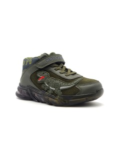 High-Top-Kindersneaker Modell T-Rex Mid von Bull Boys aus Wildleder mit Lichtern 2