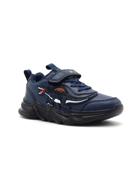 Zapatilla infantil Bull Boys modelo Spinosaurus con luces en la suela