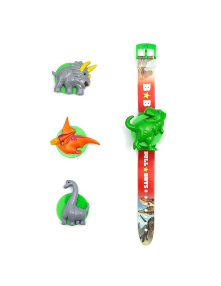 Zapatilla infantil Bull Boys modelo Spinosaurus con luces en la suela