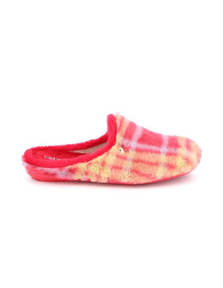 Zapatilla de mujer Grunland Faye en tejido efecto felpa